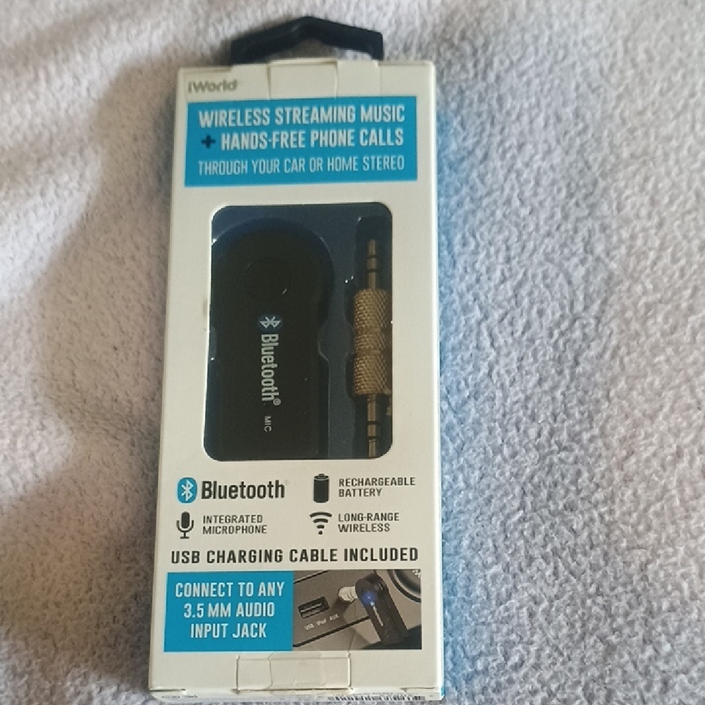 Black Bluetooth Audio Receiver